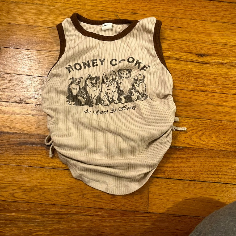 Cute doggie crop top